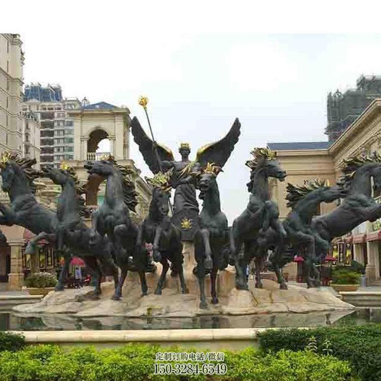 阿波罗战车雕塑 (16)