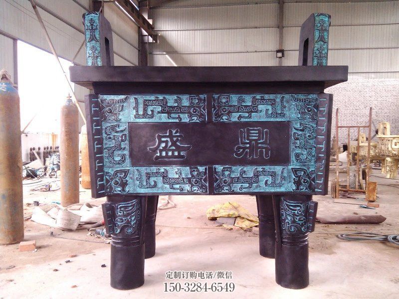 司母戊鼎雕塑-铸铜鼎雕塑 司母戊鼎雕塑-铸铜鼎雕塑
