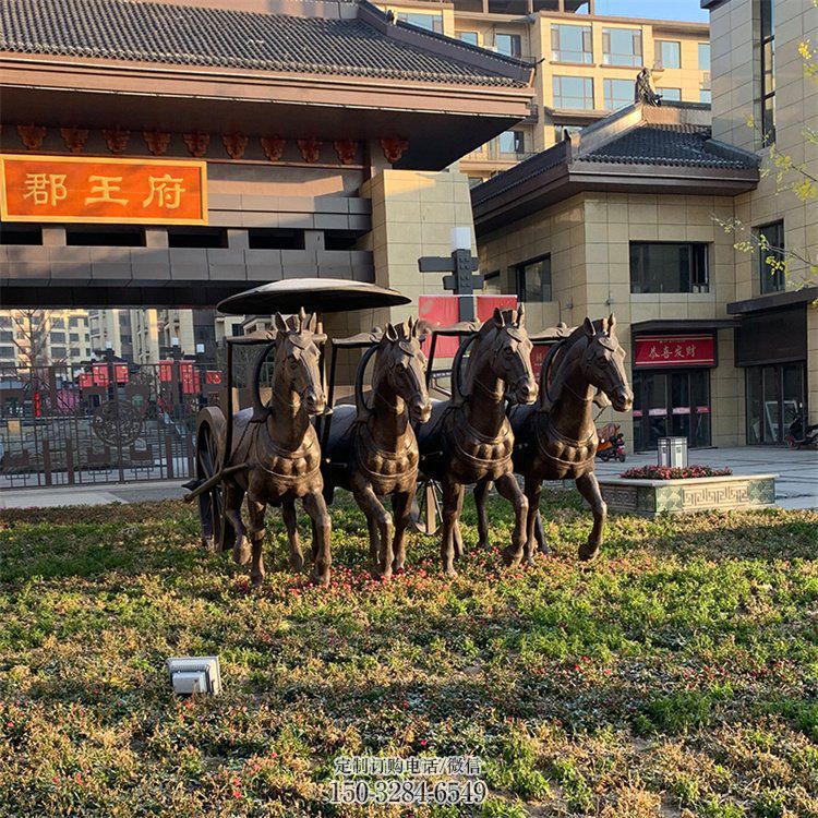 公园八马奔腾雕塑,动物摆件,群马铜雕 公园八马奔腾雕塑,动物摆件,群马铜雕