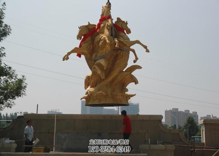 提供八马奔腾雕塑,动物景观美陈摆件 提供八马奔腾雕塑,动物景观美陈摆件