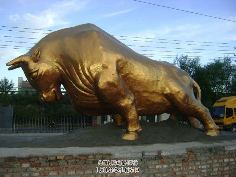 商场华尔街牛雕塑 仿真雕塑 店门口小品 商场华尔街牛雕塑 仿真雕塑 店门口小品