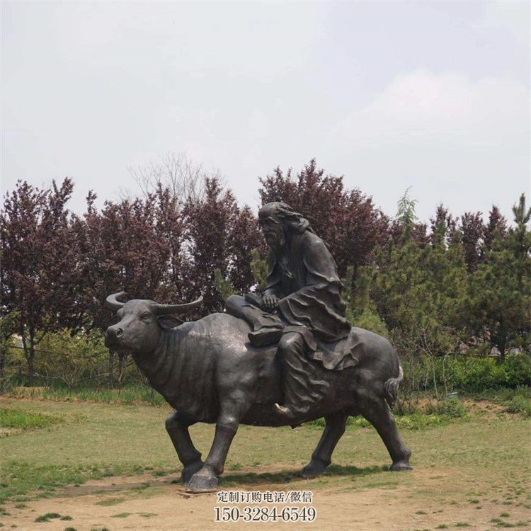 步行街老牛雕塑,铸铜农耕雕塑,烤漆方式 步行街老牛雕塑,铸铜农耕雕塑,烤漆方式