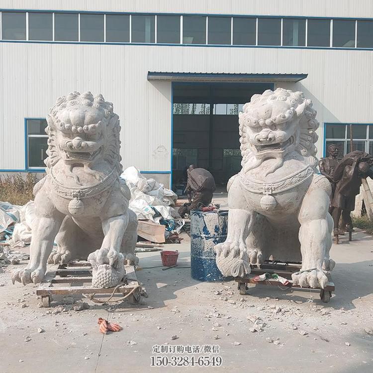 狮子雕塑供给,中式工艺,蹲狮雕塑精品磨具 狮子雕塑供给,中式工艺,蹲狮雕塑精品磨具