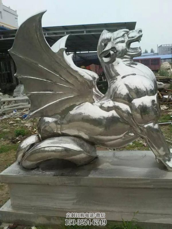 广场麒麟雕塑,卡通水景雕塑,抽象效果 广场麒麟雕塑,卡通水景雕塑,抽象效果