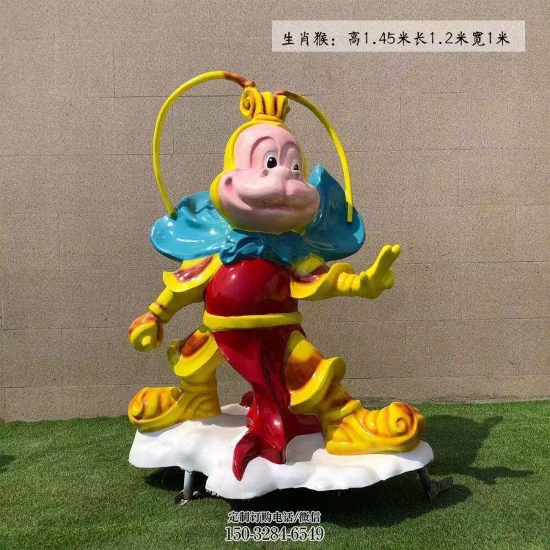风景区十二生肖雕塑 售楼处广场雕塑 卡通摆件 风景区十二生肖雕塑 售楼处广场雕塑 卡通摆件