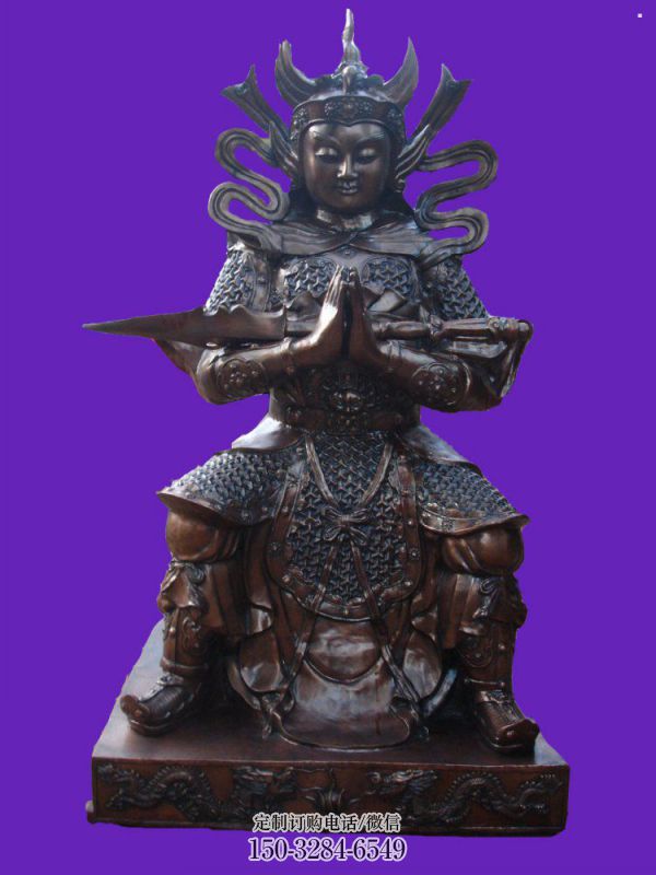 提供韦陀菩萨铜神像,铸铜工艺,大型韦陀菩萨铜神像加工 提供韦陀菩萨铜神像,铸铜工艺,大型韦陀菩萨铜神像加工