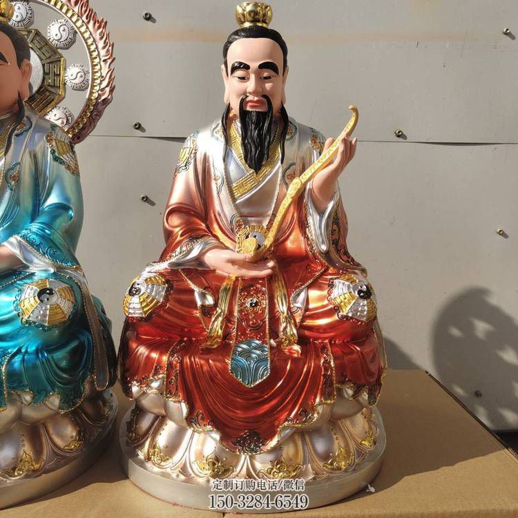 预定三清天尊神像,鎏金效果,三清天尊神像定做 预定三清天尊神像,鎏金效果,三清天尊神像定做