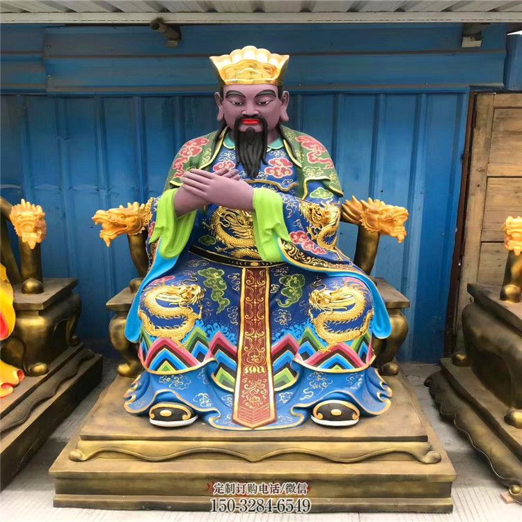 水官大帝神像制作,彩绘工艺,寺庙三官大帝神像厂家 水官大帝神像制作,彩绘工艺,寺庙三官大帝神像厂家