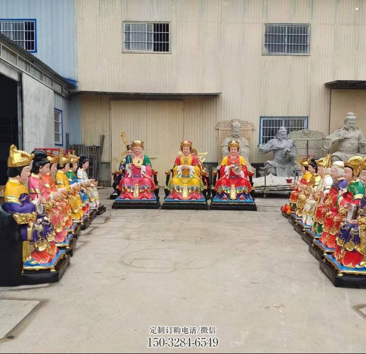 彩绘老母神像厂,彩绘工艺,仿古老母神像厂家 彩绘老母神像厂,彩绘工艺,仿古老母神像厂家