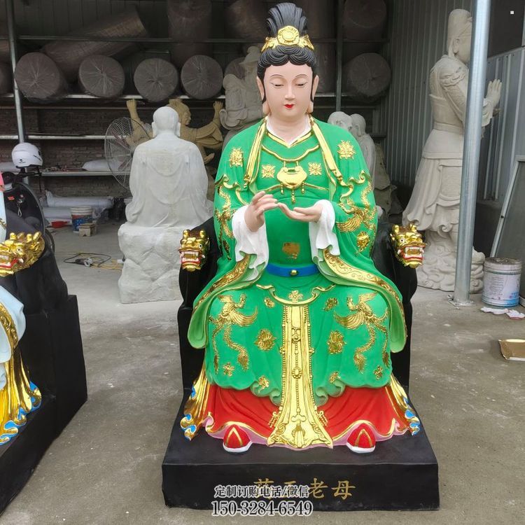 彩绘老母神像厂,现代工艺,玻璃钢老母神像生产 彩绘老母神像厂,现代工艺,玻璃钢老母神像生产