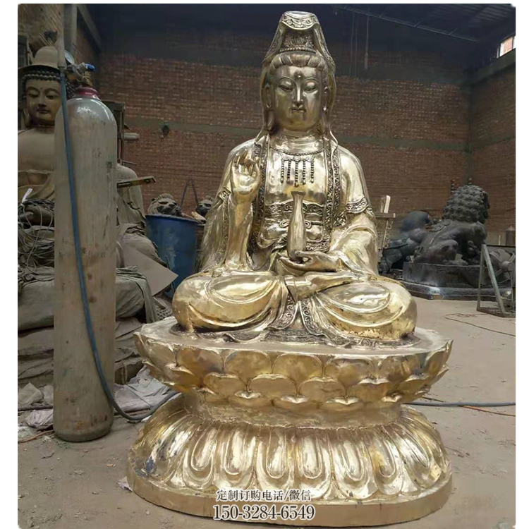 寺庙观音佛像生产,铸铜工艺,铜观音佛像定做 寺庙观音佛像生产,铸铜工艺,铜观音佛像定做