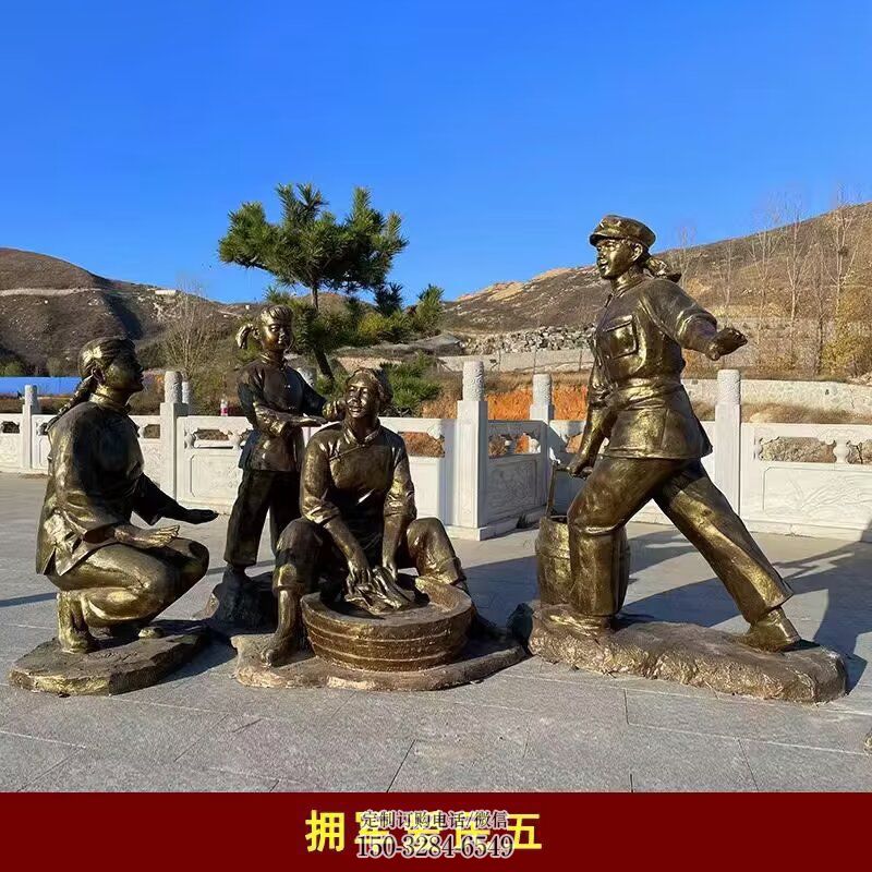 酒店红军雕塑 景观美陈革命雕塑 现代抗战雕塑 酒店红军雕塑 景观美陈革命雕塑 现代抗战雕塑