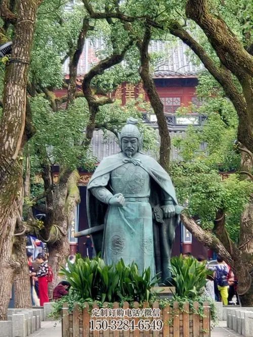 岳飞雕塑 烤漆大型名人雕塑 仿古肖像雕塑 岳飞雕塑 烤漆大型名人雕塑 仿古肖像雕塑