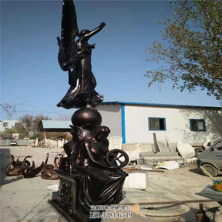 商业街耶稣雕塑 烤漆西方雕塑 彩绘人物雕塑 商业街耶稣雕塑 烤漆西方雕塑 彩绘人物雕塑